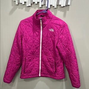The North Face Pink Quilted Jacket
